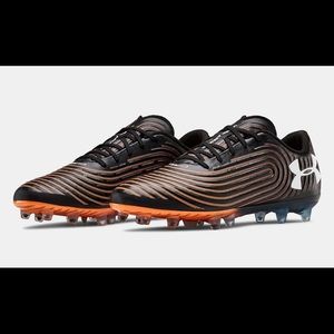 Under Armour Magnetico Control Pro FG Soccer Cleats - Black/Orange